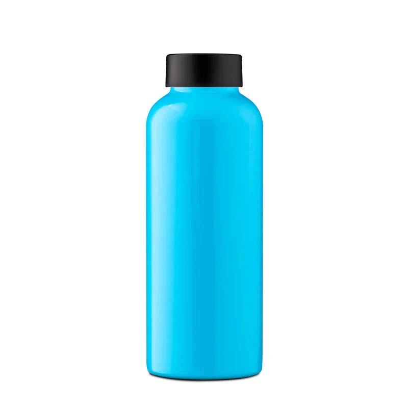 Single Wall Stainless Steel Bottle, Azure 500ml - Medaid International