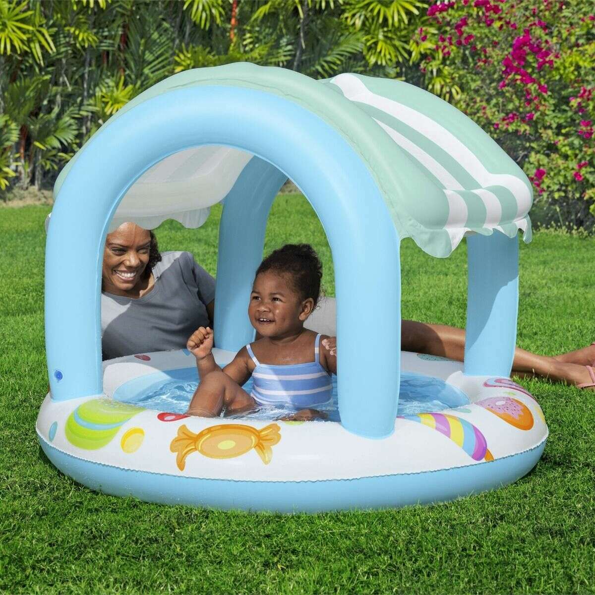 Sweet Shoppe Shaded Kiddie Pool - Medaid International
