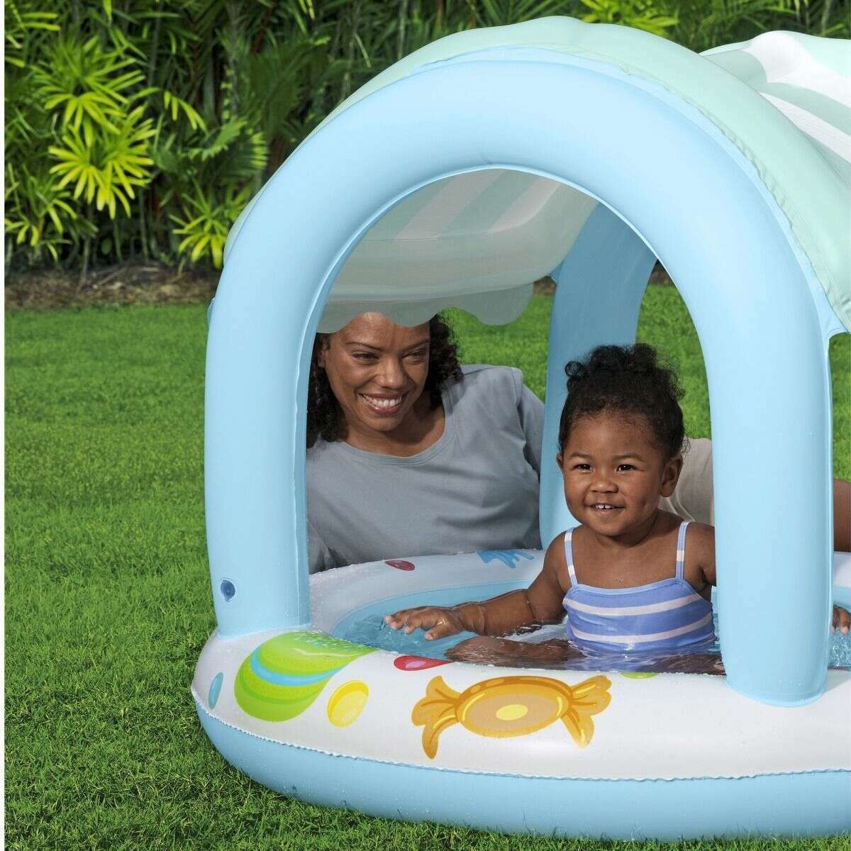 Sweet Shoppe Shaded Kiddie Pool - Medaid International