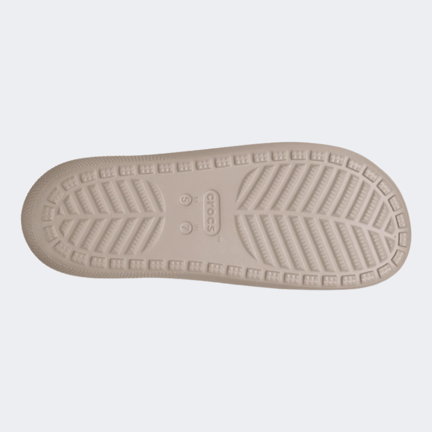 Crocs Classic V2 Unisex Lifestyle Slippers Taupe - Medaid International