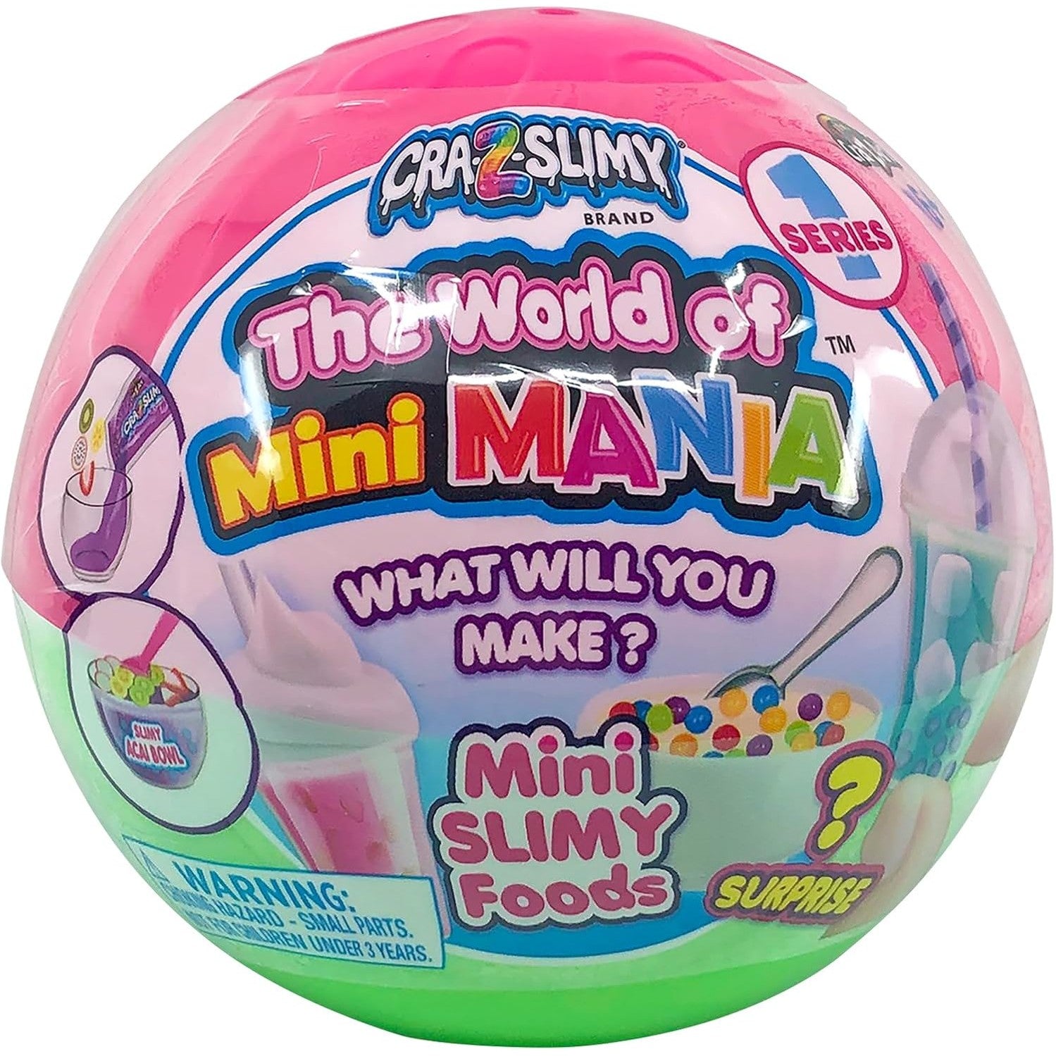 Slimy World of Mini Mania Surprise Ball - Medaid International