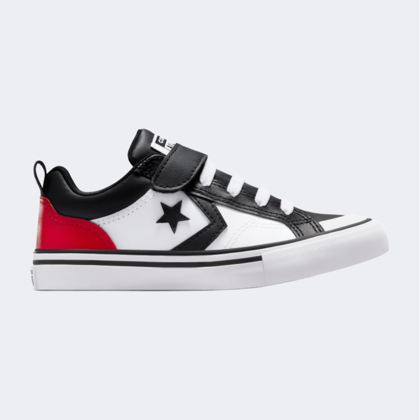 Converse Pro Blaze Strap Kids-Boys Lifestyle Shoes Black/White - Medaid International