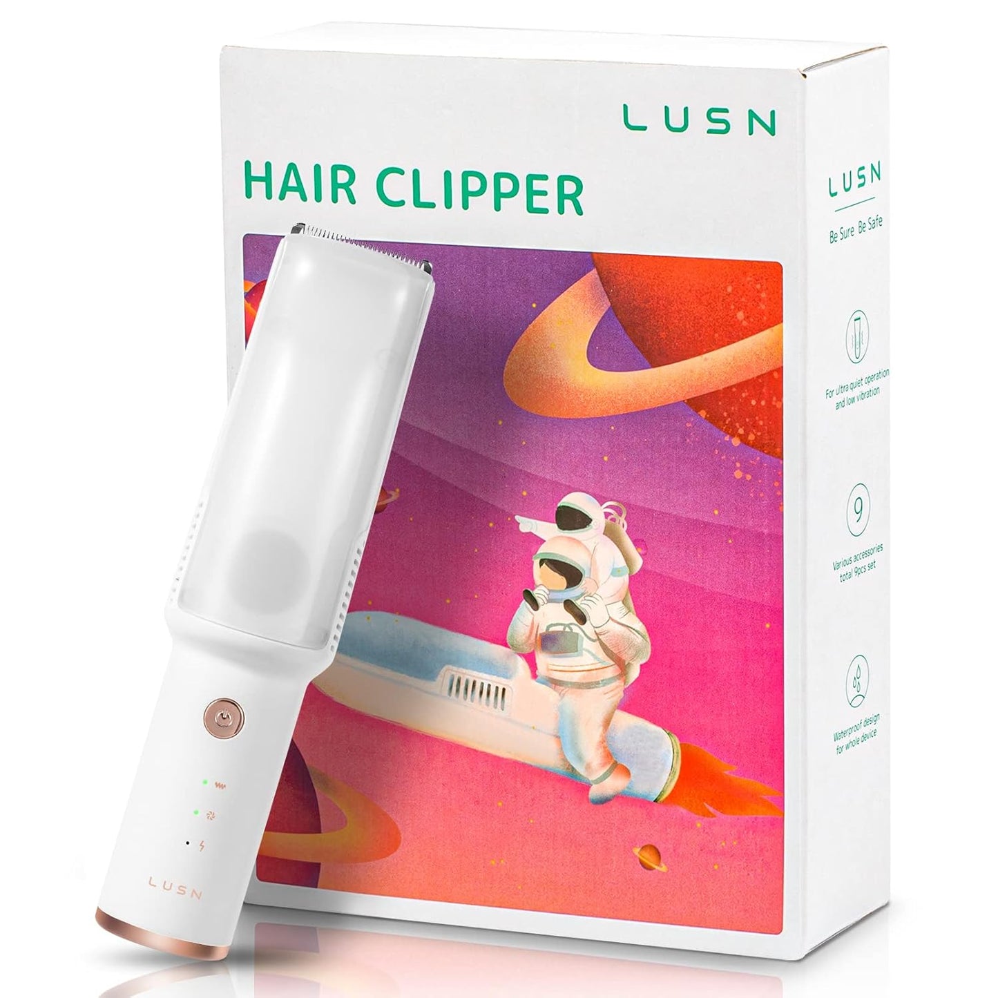 Baby Hair Clipper with Vacuum