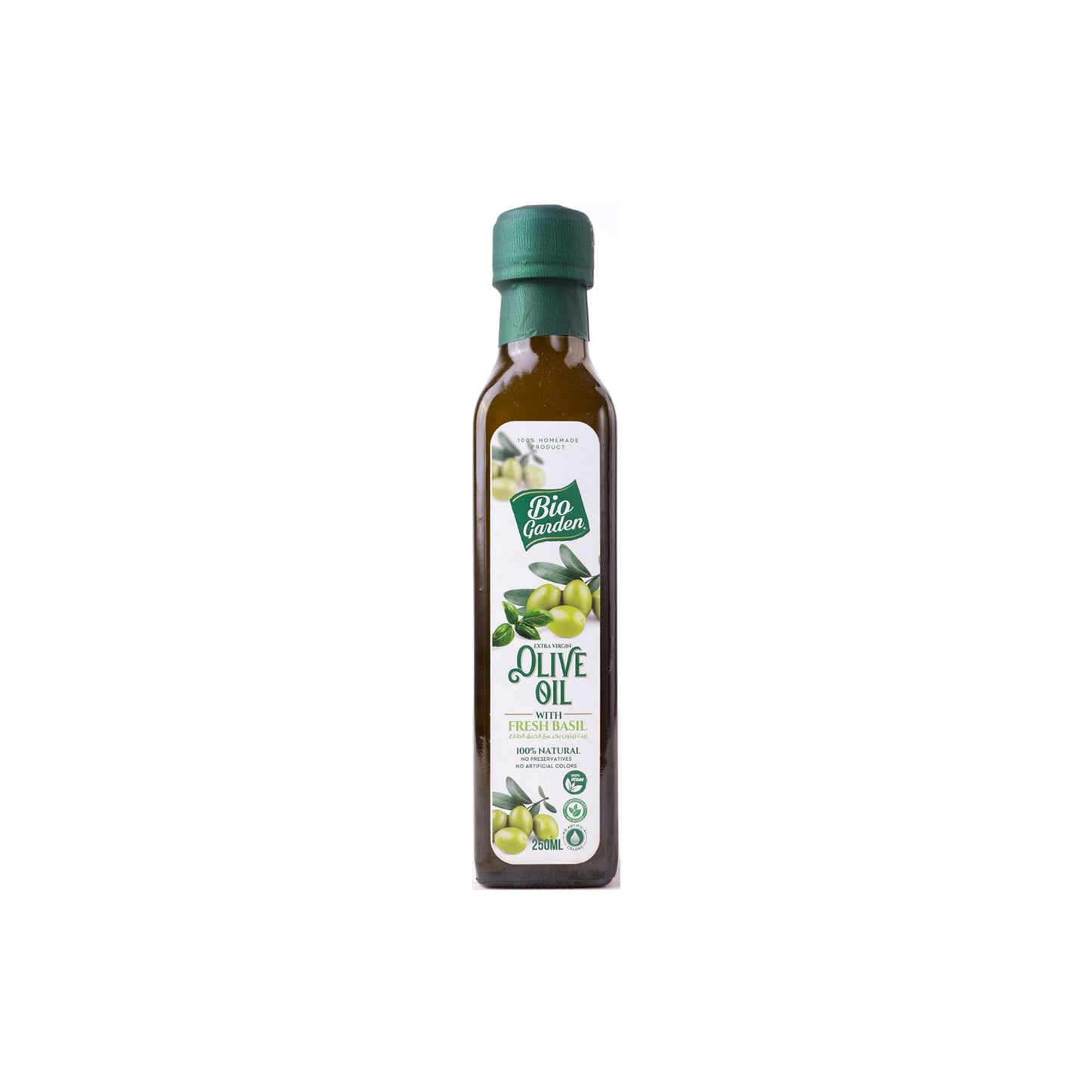 BIO GARDEN OLIVE OIL WITH BASIL - Medaid International