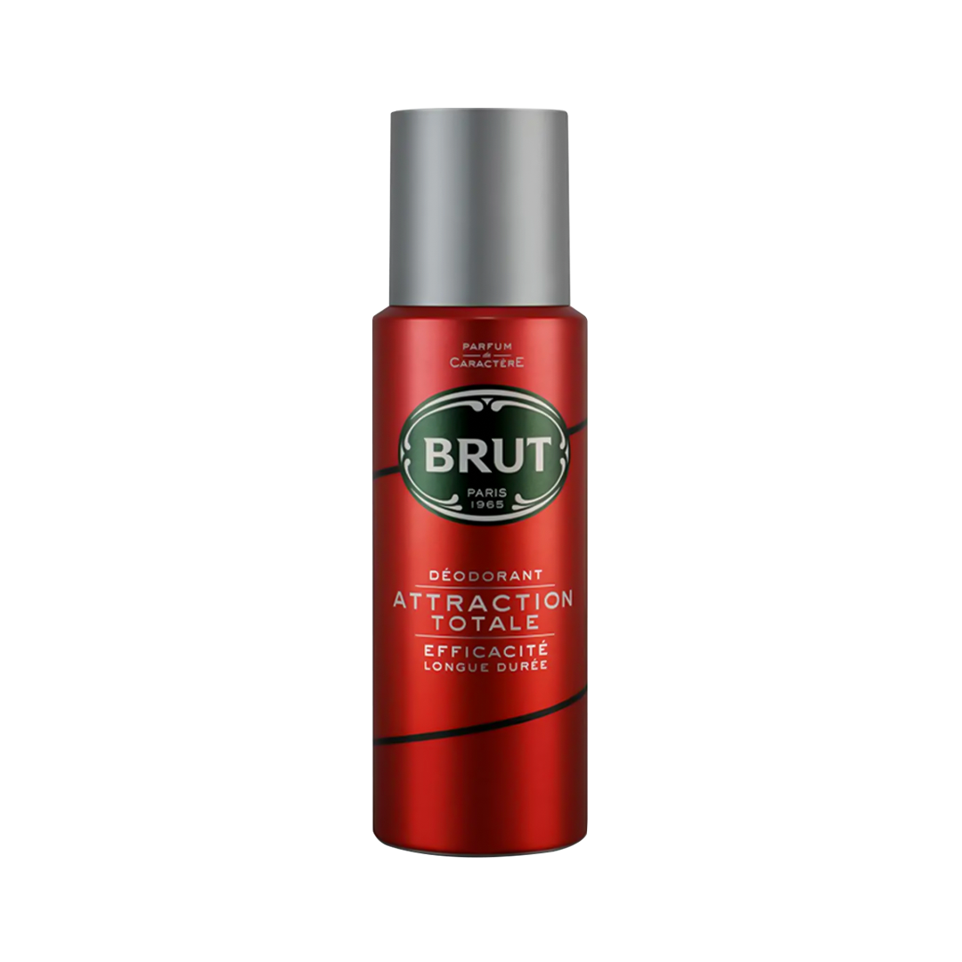Brut Attraction Totale Deodorant Spray Pour Homme - 200ml - Medaid International