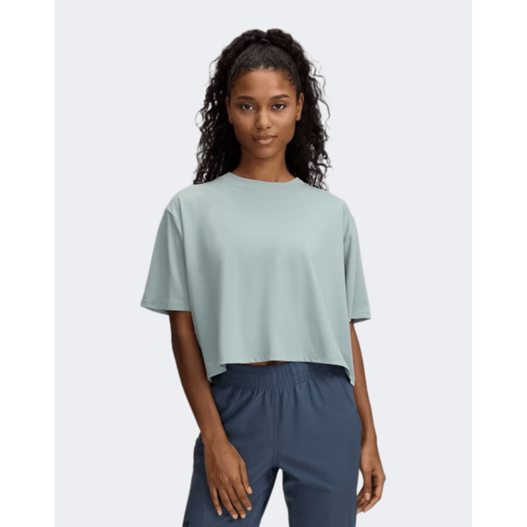 Under Armour Rival Women Lifestyle T-Shirt Silica Green/White - Medaid International