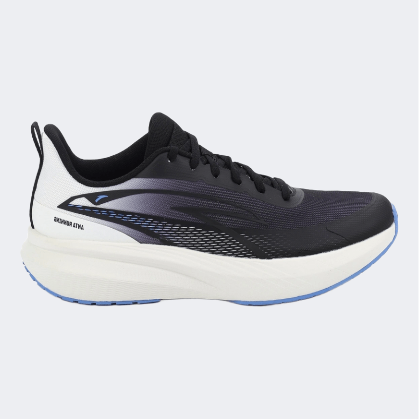 Anta Air Walker Men Running Shoes Black/White - Medaid International