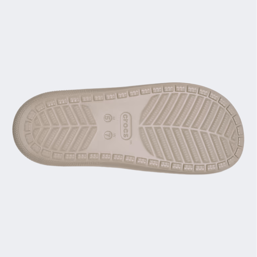 Crocs Classic V2 Unisex Lifestyle Slippers Taupe - Medaid International