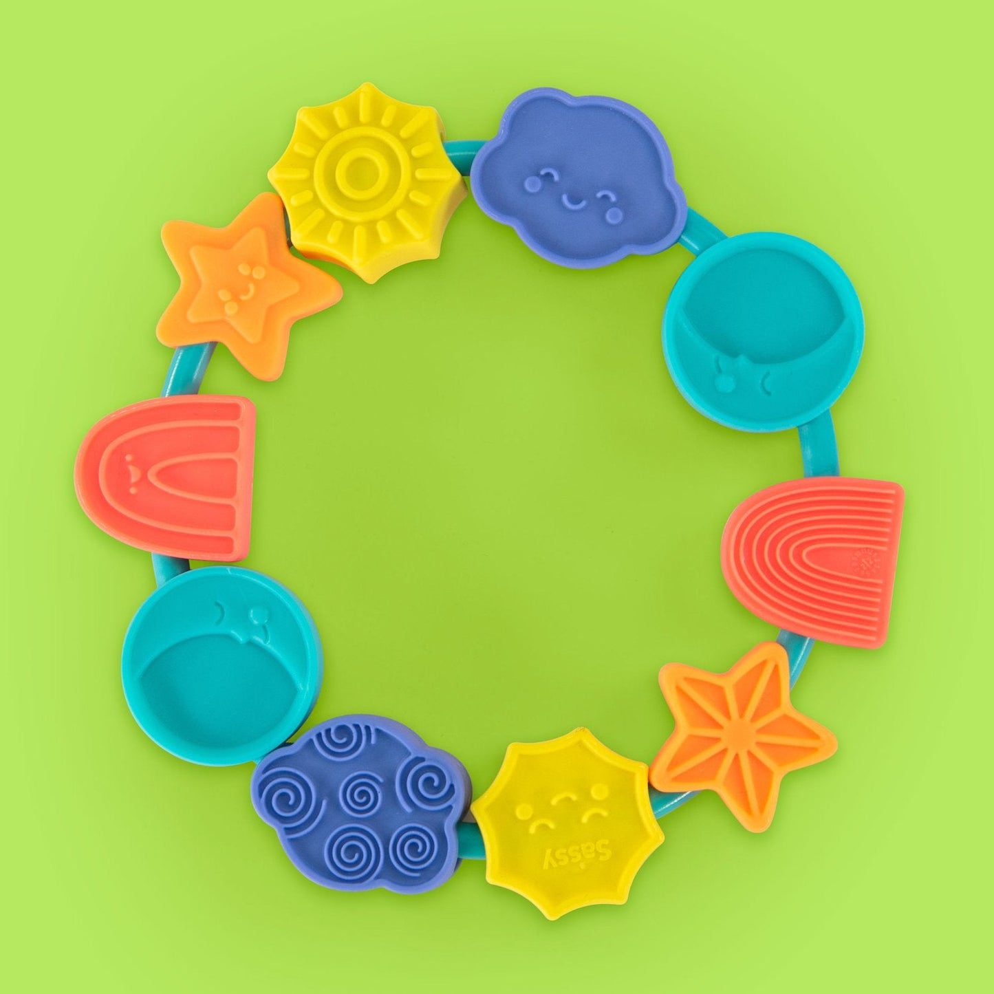 SASSY celestial chew ring teether 80250 - Medaid International