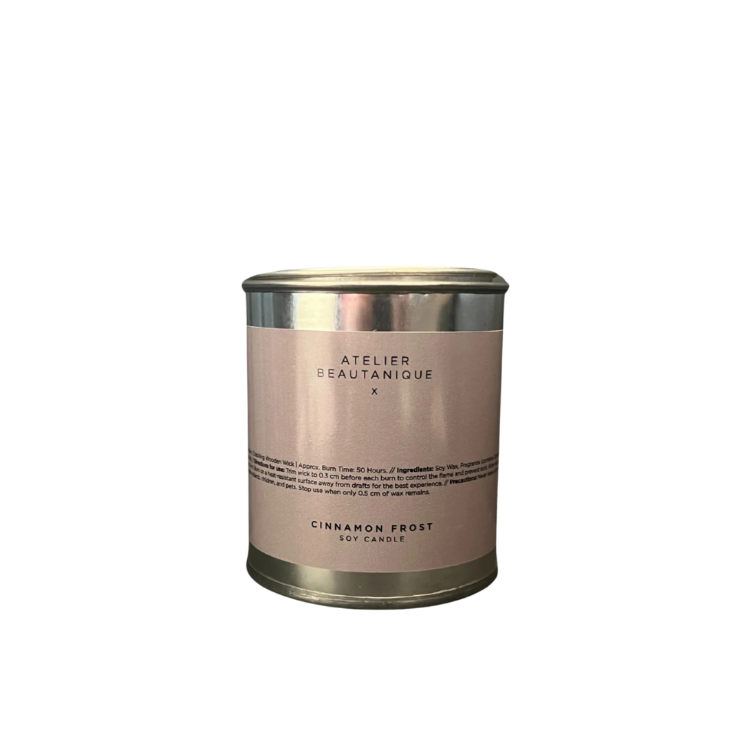 Atelier Beautanique Soy Candle Cinnamon Frost 300g - Medaid International