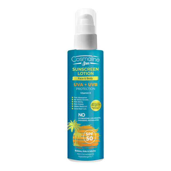 Cosmaline Sun Screen Lotion SPF50 190 ml - Medaid International