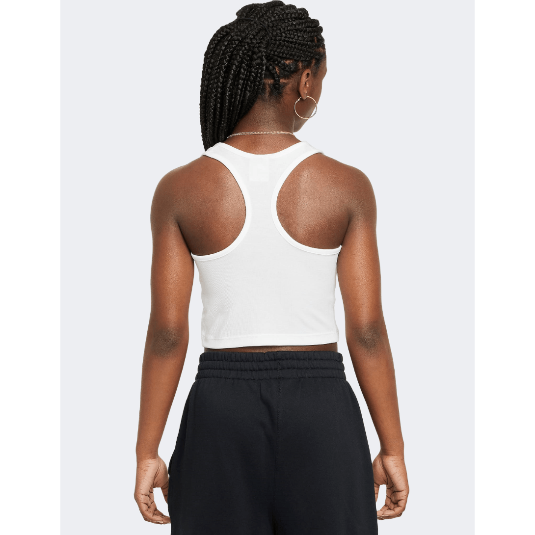 Nike Sportswear Rib Girls Lifestyle Tank White - Medaid International