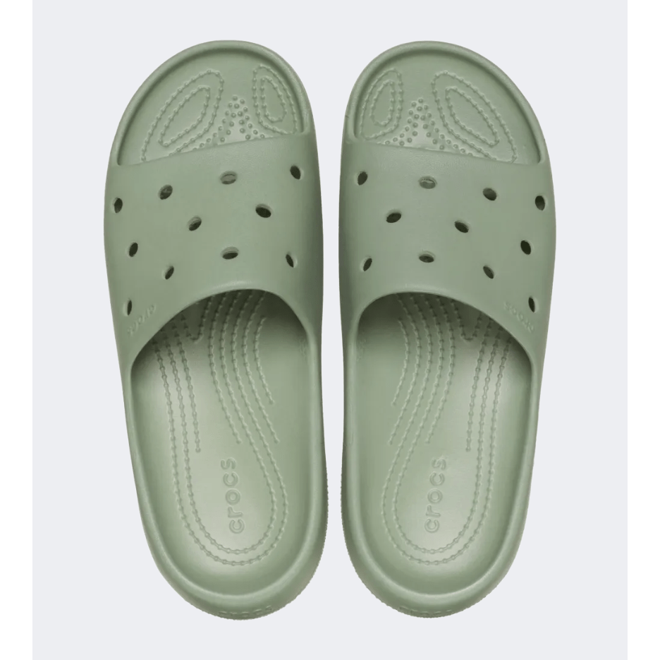 Crocs Classic V2 Unisex Lifestyle Slippers Moss - Medaid International