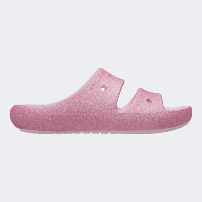 Crocs Classic Glitter V2 Kids Lifestyle Sandal Pink Milk - Medaid International