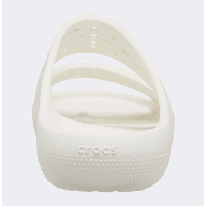 Crocs Classic Floral Cut Out Unisex Lifestyle Slippers Chalk - Medaid International