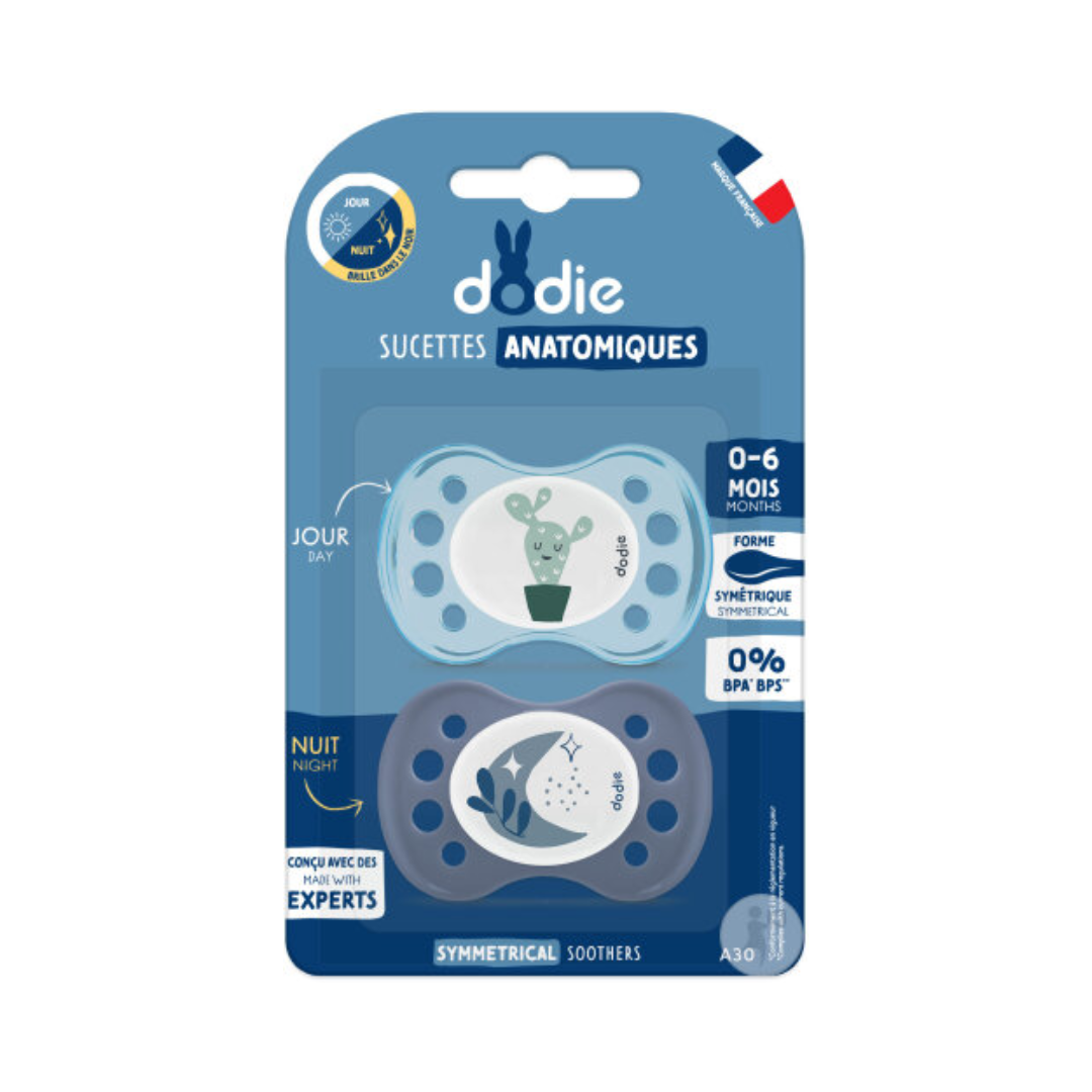 Dodie Soother 0-6 Months Duo Day Night A30 - Medaid International