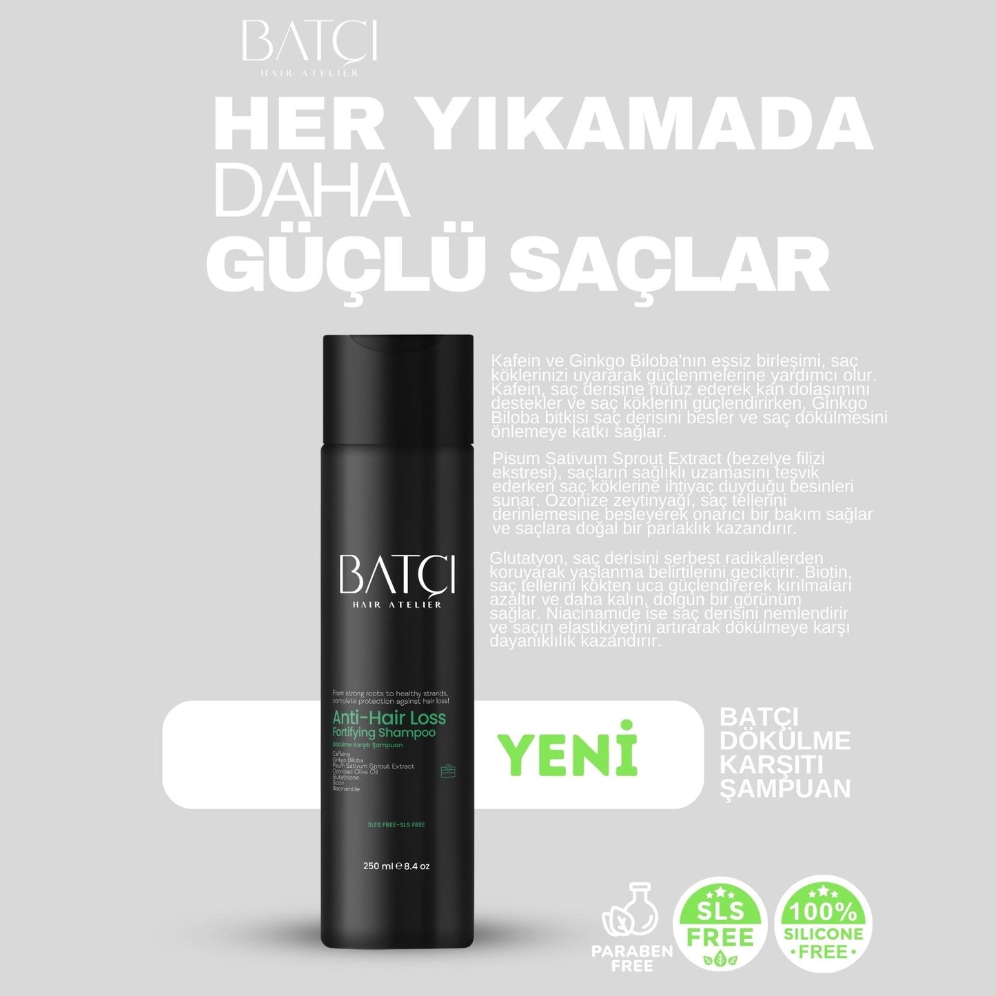 Anti Hair Loss Fortfying Shampoo - Medaid International