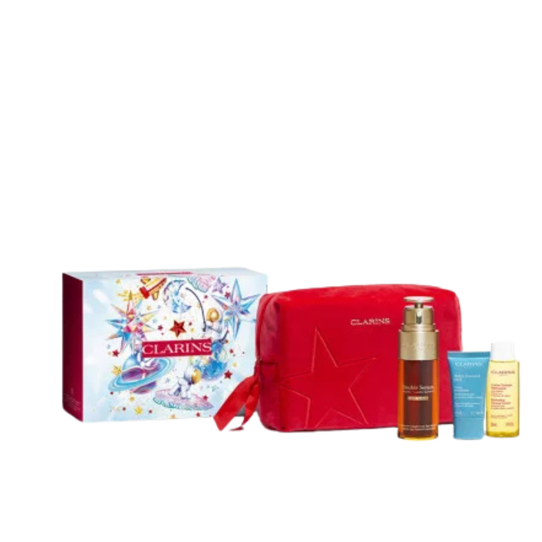 Clarins Double Serum Light 50ml Christmas Set - Medaid
