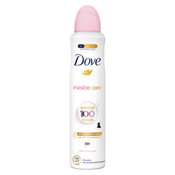 Dove Invisible Care Anti-Perspirant Deodorant 250ml - Medaid International