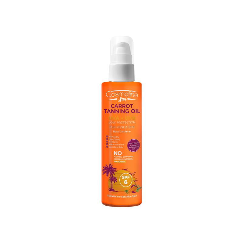 Cosmaline Sun Carrot Tanning Oil SPF 6 190ml - Medaid International