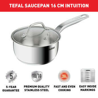 Intuition G6 Saucepan 16 cm + Lid - Medaid International