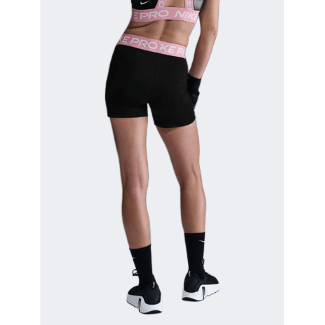 Nike Pro Women Training Bra Black/Pink - Medaid International