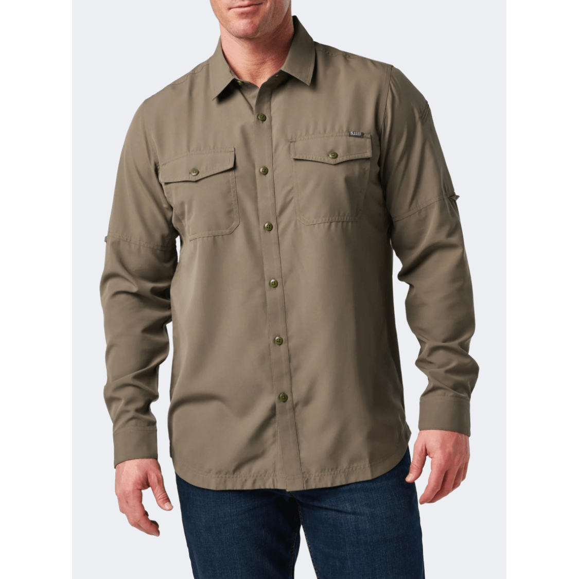 5-11 Brand Marksman Men Tactical Shirt Sage Green - Medaid International