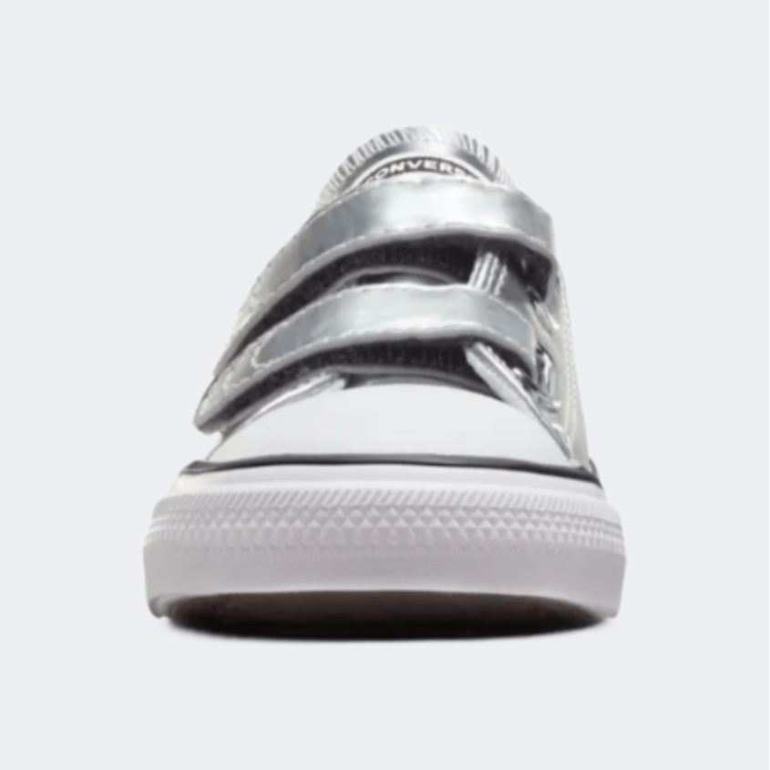 Converse Chuck Taylor All Star Infant-Girls Lifestyle Shoes Silver - Medaid International