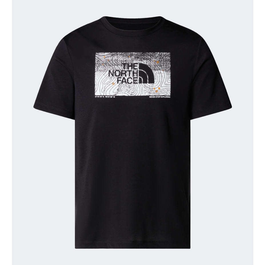 The North Face Foundation Abstract Graphic Men Lifestyle T-Shirt Black - Medaid International