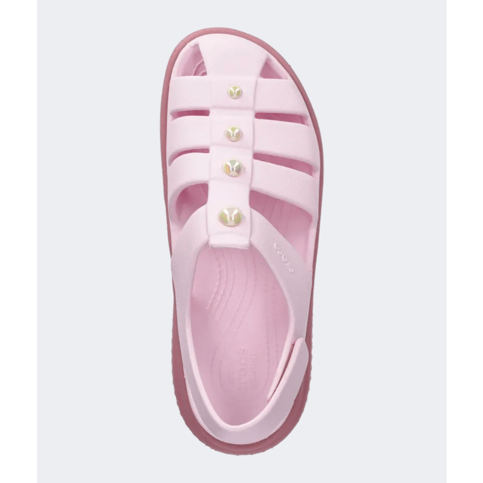 Crocs Stomp Fisherman Pearl Unisex Lifestyle Sandal Pink - Medaid International