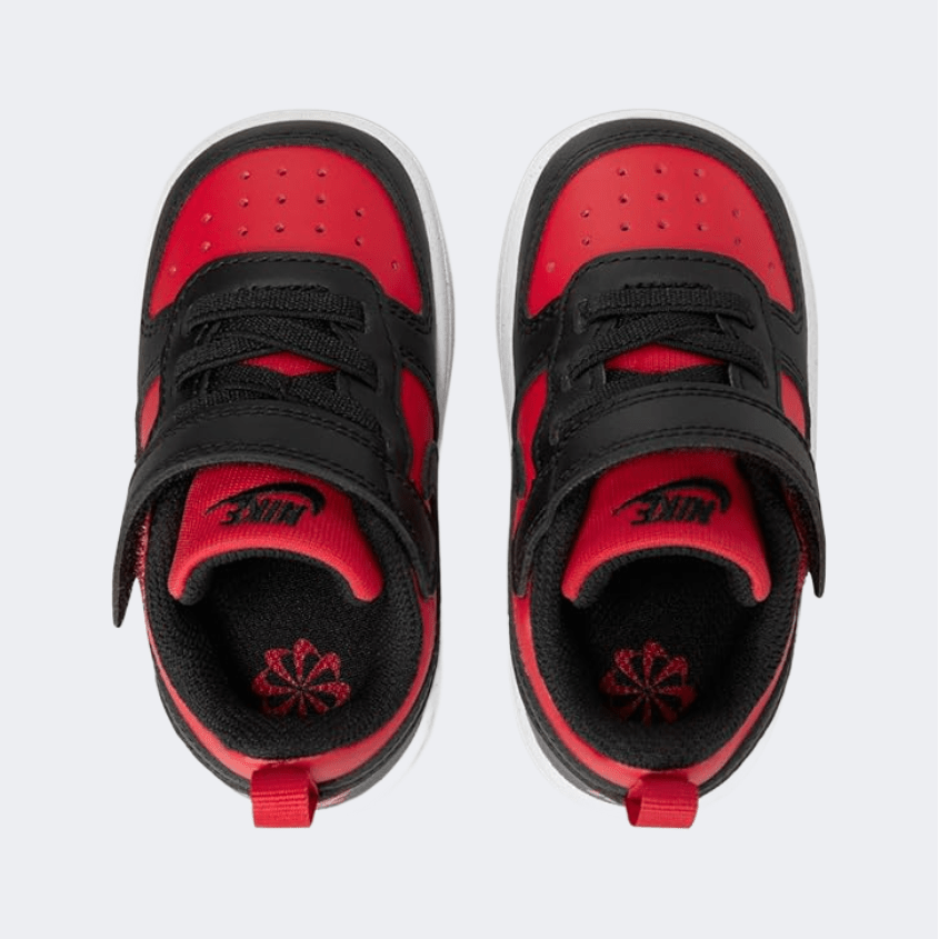 Nike Court Borough Low Recraft Infant Boys Lifestyle Shoes Red/Black - Medaid International