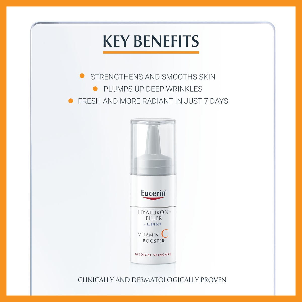Eucerin Hyaluron-Filler 10% Pure Vitamin C Booster Pack - Medaid - Lebanon