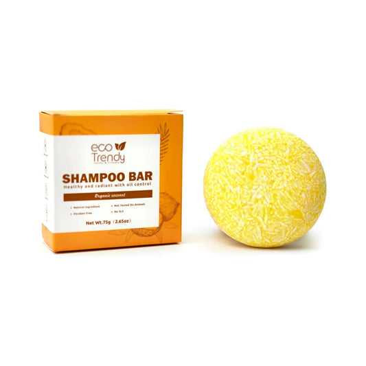 ECO TRENDY ORGANIC SHAMPOO BAR - COCONUT - Medaid International