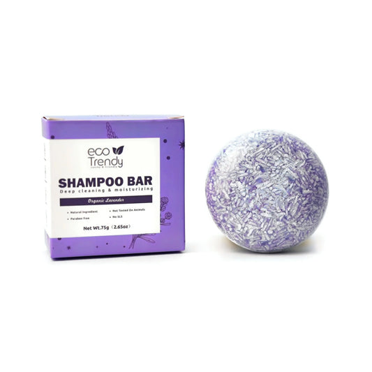 ECO TRENDY ORGANIC SHAMPOO BAR - LAVENDER - Medaid International