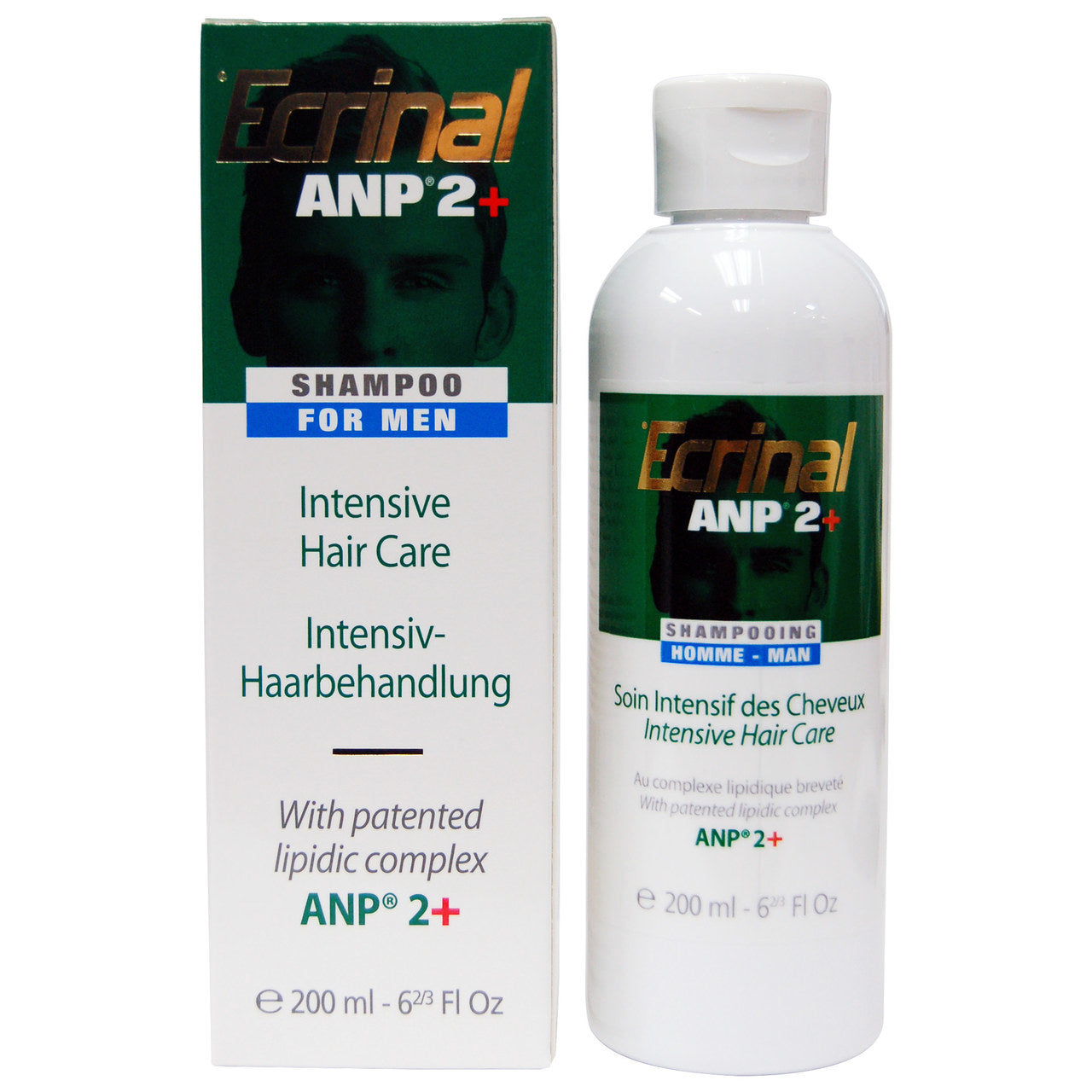 Ecrinal ANP 2 Plus Shampoo For Men 200ML - Medaid International