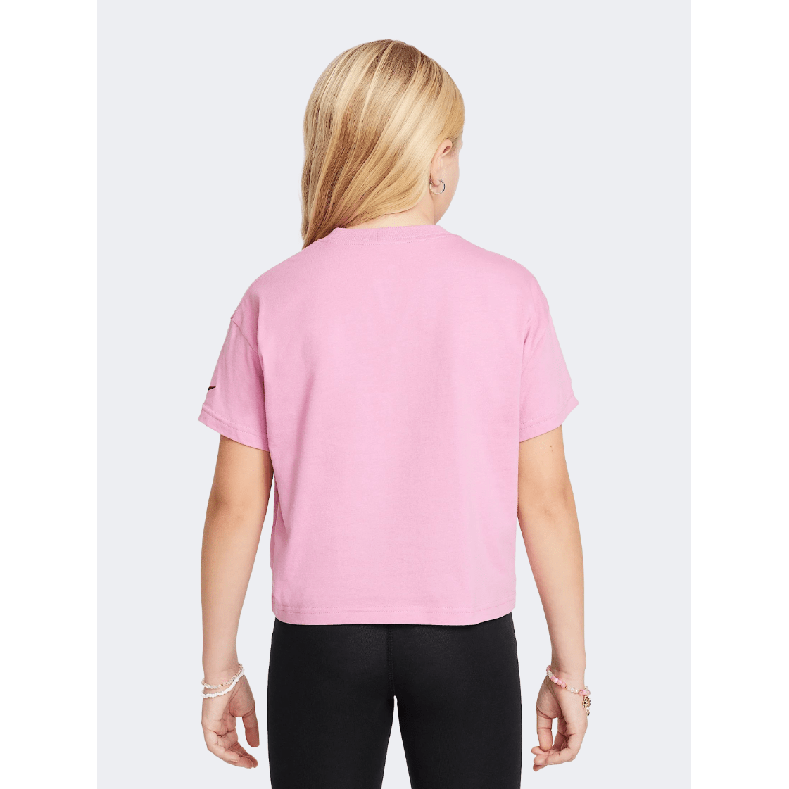 Nike Sportswear Graphic Star Girls Lifestyle T-Shirt Magic Flamingo - Medaid International