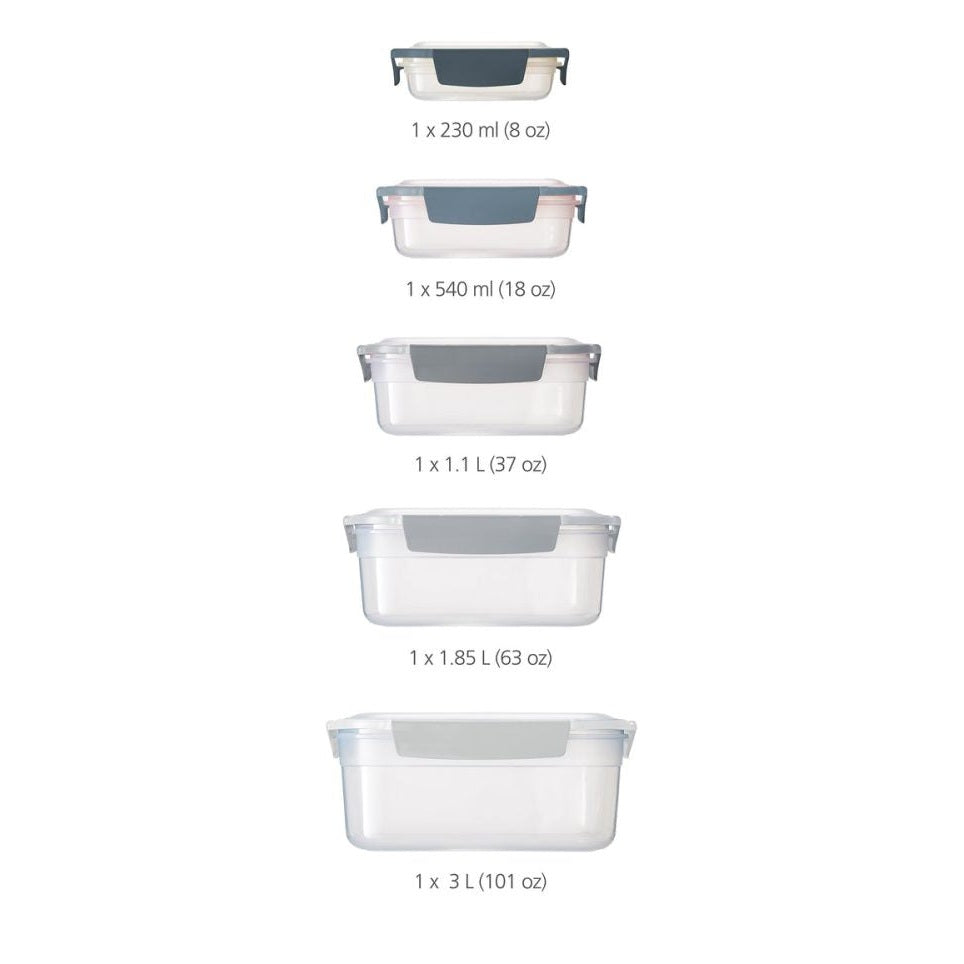 Joseph Joseph Nest Lock Multi-size Container Set - Sky - Medaid International