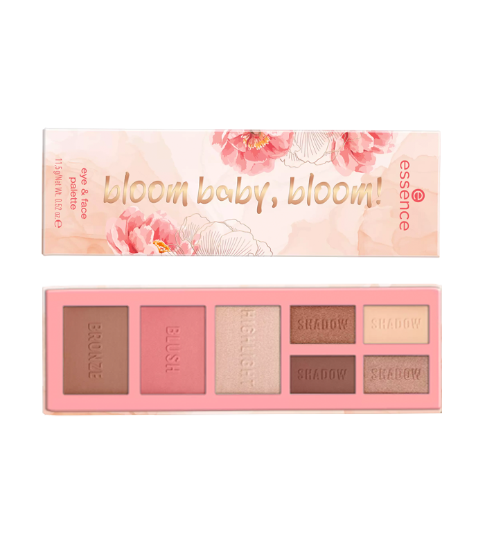 Essence bloom baby, bloom! eye&face palette 01-make it bloom - Medaid International