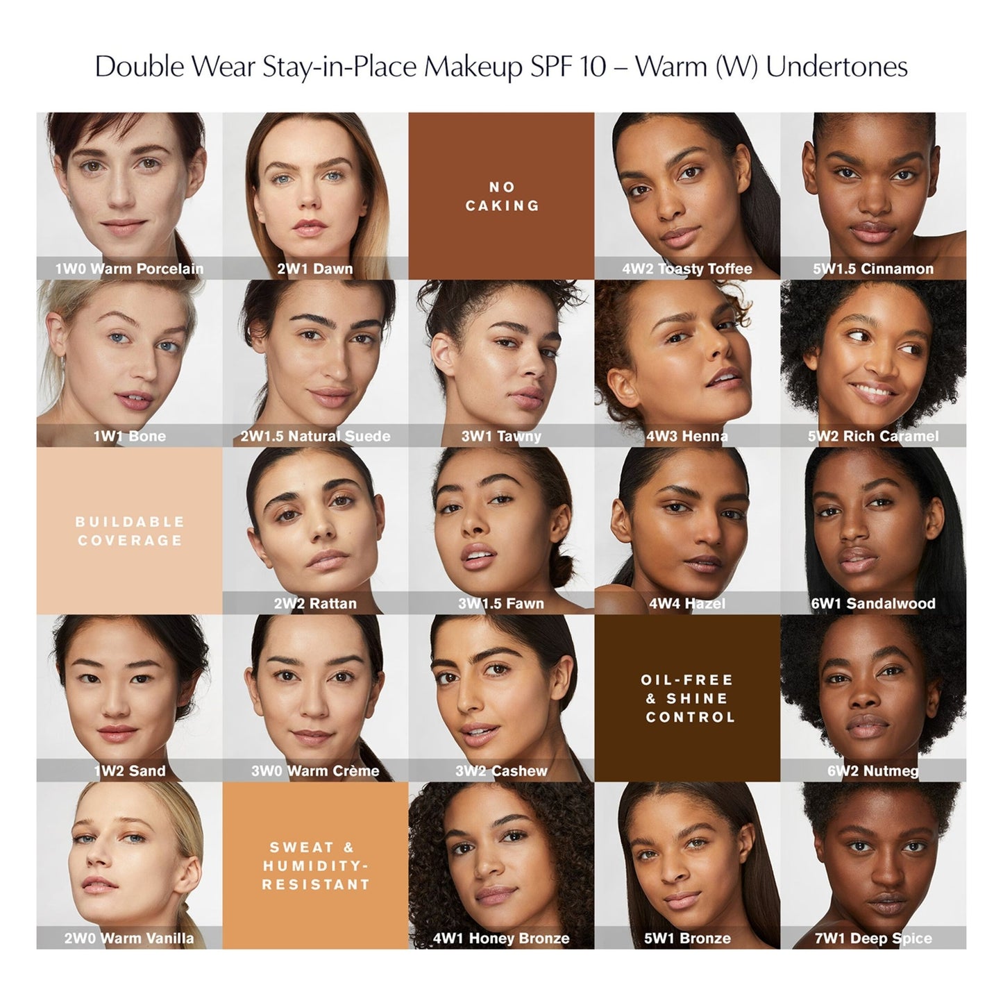 Estee Lauder Double Wear Stay-in-Place Foundation SPF 10 30ml - Medaid International