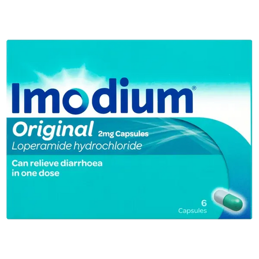 Imodium - Original 2mg 6 Capsules - Medaid International