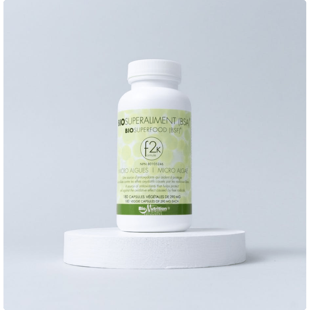 BioSuperfood formula F2K 180 capsules | BioSuperaliment formule F2K 180 capsules - Medaid International
