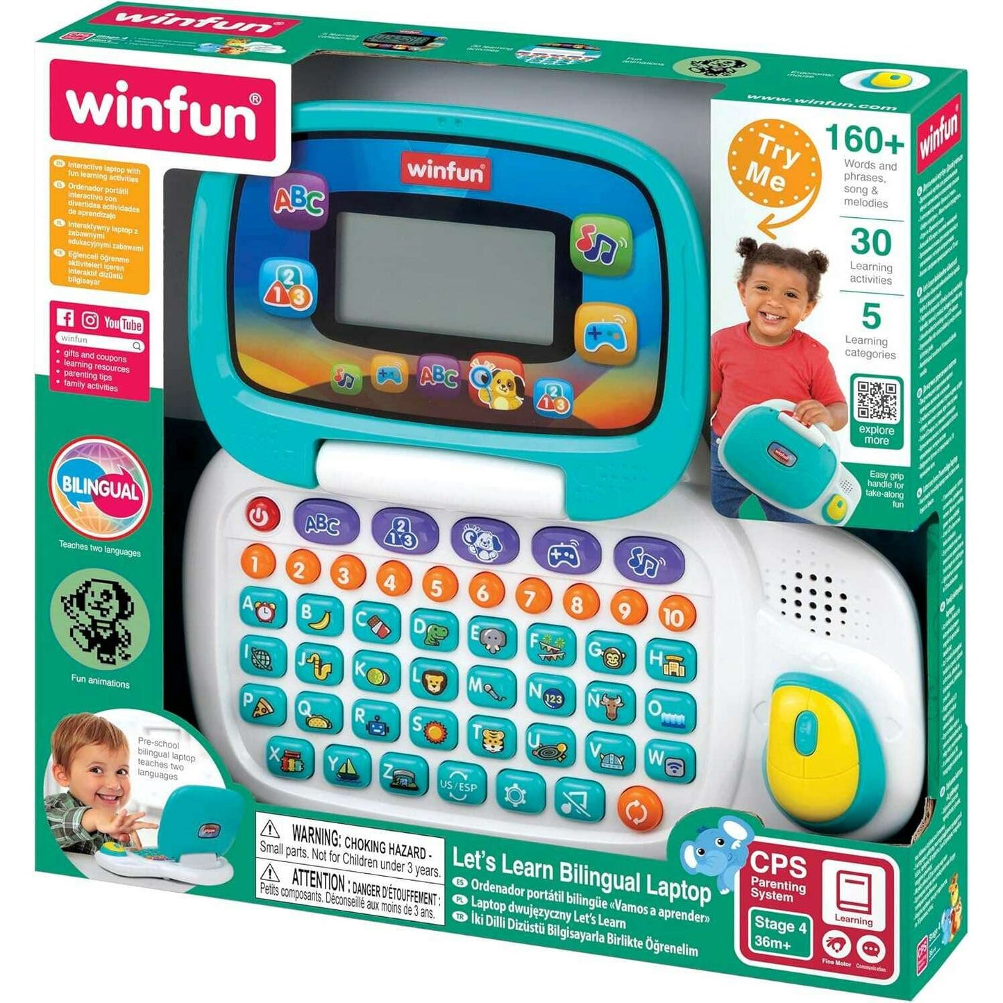 Let's Learn - Bilingual Laptop - Medaid International