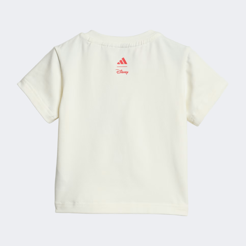 Adidas Disney Minnie Mouse Baby-Girls Sportswear Set Off White/Pink/Ruby - Medaid International