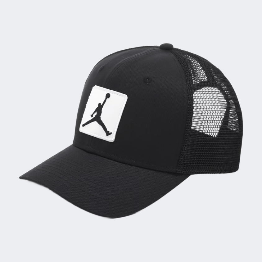 Nike Jordan Rise Structured Unisex Lifestyle Cap Black/White - Medaid International