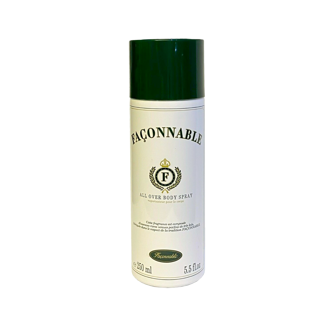 Faconnable All Over Body Spray Perfumed Deodorant For Men - 250ml - Medaid International