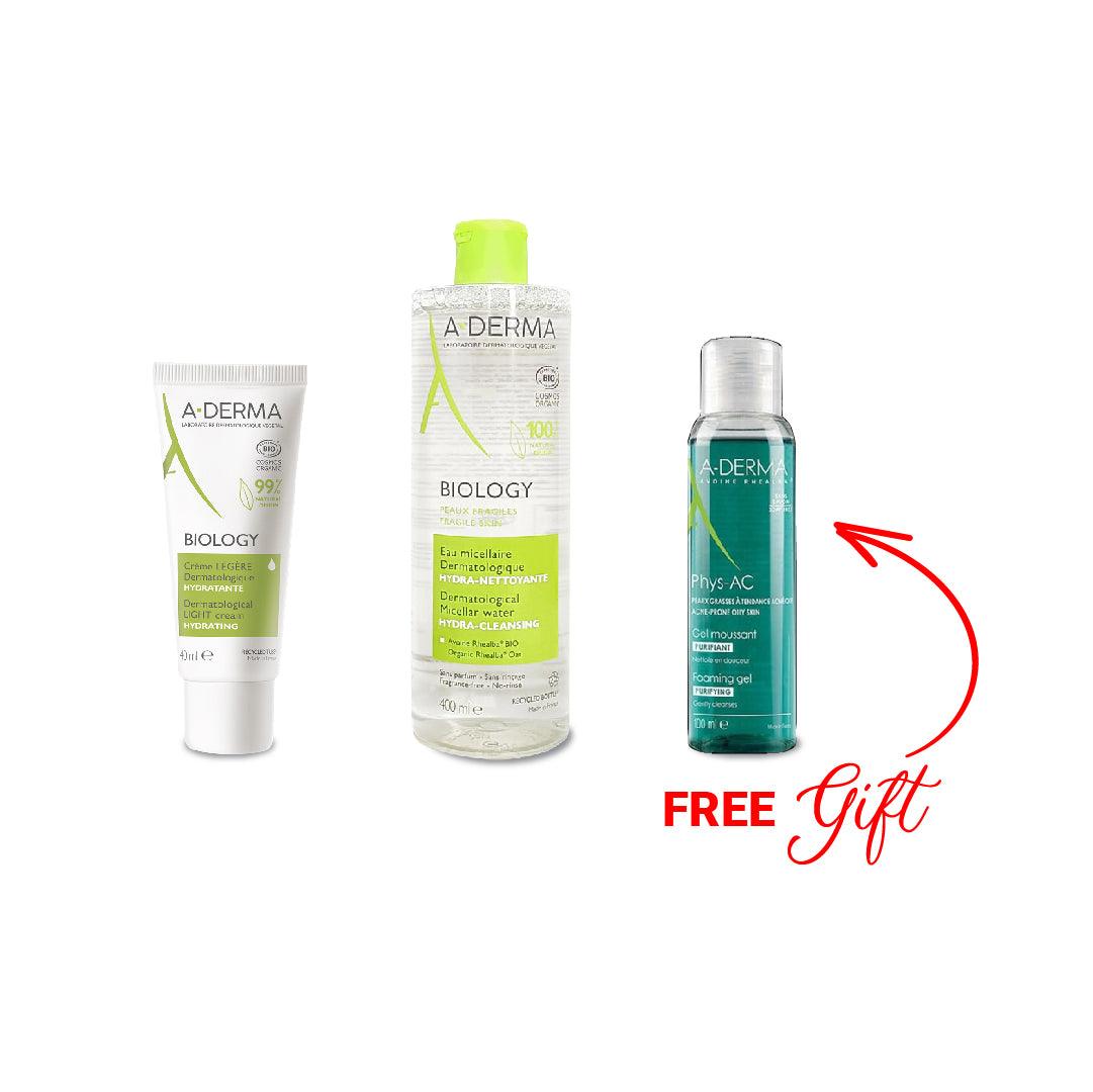 Aderma Skin Refresh Bundle with Free Mini Cleansing Gel - Medaid International