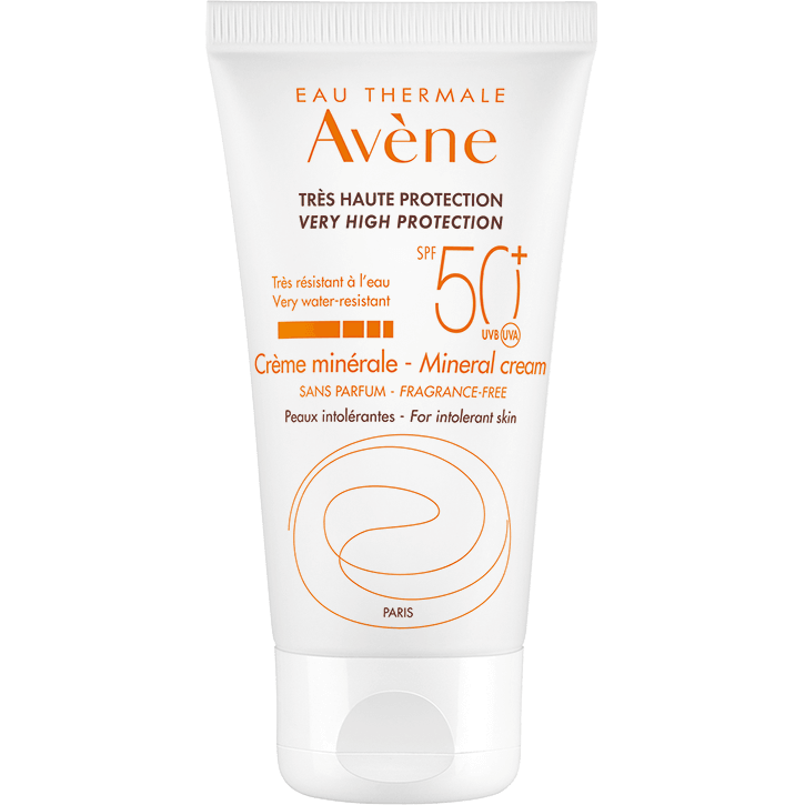 Avene Cream Mineral Peaux Intolerante SPF 50+ - Medaid