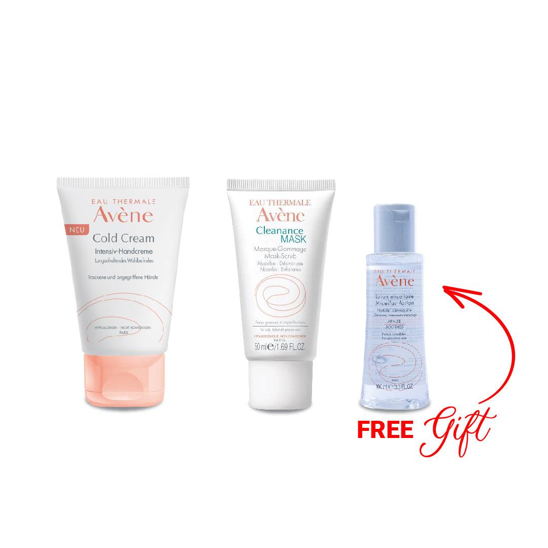 Avene Skin Bundle With Free Micellar Lotion - Medaid International