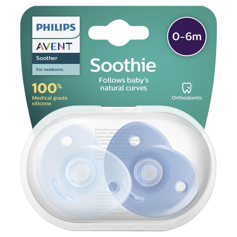 Avent Soothie Orthodontic Teat 0-6m - Medaid International