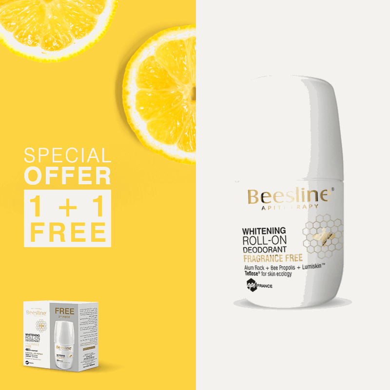 Beesline Whitening Deodorant Roll-On Fragnance free Buy 1 Get 1 For Free - Medaid
